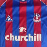 Rare Original Crystal Palace 2001/2002 Home Football Shirt Mens XL
