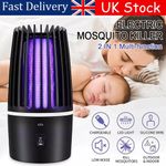 Electric Mosquito Killer Lamp USB Fly Insect Zapper Trap Bug Midge Killer Silent