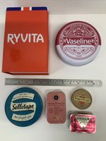 Selection Of 6 Tins Vintage & New
