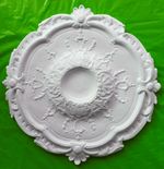 Plaster Ceiling Rose Honeysuckle 405mm