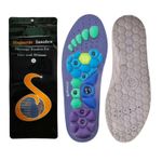 Akusoli | Magnetic Acupressure Shoe Insoles for Pain, Feet M: EU 40–43
