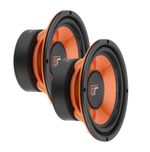 Bassface GT Audio GT-MB6/4 6.5" 16.5cm 4Ohm 80w RMS Midbass Speakers (Pair)