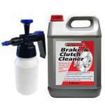 Brake and Clutch Cleaner Parts Degreaser 5L 5 Litre Spray Bottle Dispenser