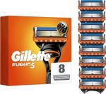 8PCS 5-Layer Shaving Razor Blades Refills Compatible With Gillette Fusion5 UK