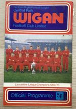 Rugby League Programme: Championship Semi-Final - Wigan v Wakefield 09/05/1971