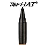 12  x Tophat Wooden Arrow Points - Field - Blued 5/16 & 11/32 sizes available!