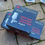 3 x K-Therm TRVSA 15mm Angled Thermostatic Radiator Valves