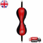 Real Leather Double End Dodge Speed Ball MMA Boxing Floor to Ceiling Punch Bag