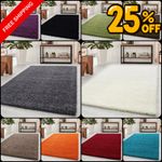 Thick Large Shaggy Rugs Hallway Runner Mat Bedroom Living Room Carpet