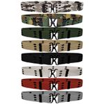 Army Belt Combat Military Tactical Pistol Camo Holster Webbing Ghostbusters Grey