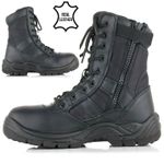 MENS TACTICAL SAFETY STEEL TOE CAP WORK SECURITY MILITARY COMBAT SHOE BOOTS SIZE