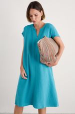 Seasalt Women's Sand Patterns Dress Azurite