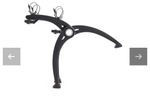 SARIS Bones 2 Bike Rear Car Rack Carrier Cycle Travel Holder Boot Hatch 805BL