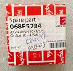 Danfoss Spare Part Orifice Repair Kit for Valve AKV & AKVH 10 - 4/5/6 068F5284