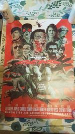 WEEKEND OF THE DEAD 2020 Official Show Poster - Artist & Guest Signed