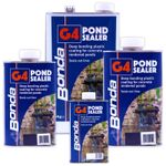 G4 POND PAINT SEALER CONCRETE SEAL WATERPROOF PAINT SEALANT GARDEN KOI FISH BOND