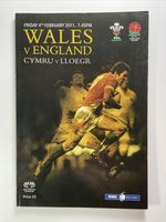Wales v England;  Rugby Union,  4th February 2011