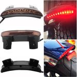Universal Motorcycle Rear Fender LED Brake Stop Tail Lights For Bobber Chopper