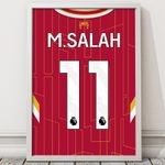 Mo Salah "Iconic Moments" Print - Available In A4 & A3 (0073P)