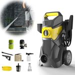 3000W Electric Pressure Washer High Power Jet Washer Patio Car Cleaner Portable