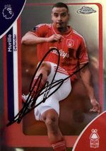Murillo Nottingham Forest Topps Chrome Premier League 2026 Hand Signed Card