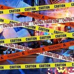 Halloween Caution Tape 30M – 3-Color Fright Tape, Weatherproof, Party Decor