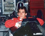 Ayrton Senna in Cockpit, Rio 1988 – McLaren MP4/4 Close-Up Original 8×10 Photo