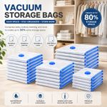 Vacuum Storage Bags Space Saver Sealer Airtight Compression Bag Clothes Bedding