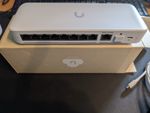Ubiquiti USW Flex 2.5G 8 (Non-PoE) Network Switch – With Accessories