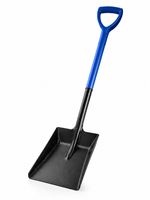 Square Mouth Shovel D Grip Heavy Duty Steel Deep Pan Garden Spade 94cm