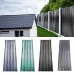 6/12/24 Sheet Carport Metal Roof Panel Corrugated Roofing Galvanized Garage Shed