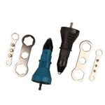 Electric Blind Rivet Pop Nut Gun Cordless Drill Adapter Riveting Insert Tool Kit