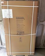 Merlyn Pivoting (not fixed) Clear Bath Screen 800x1500mm (reversible) LH or RH