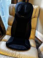 HoMedics Shiatsu Back & Neck Massage Seat Cushion with Heat & Vibration