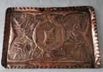 Scottish Arts & Crafts Copper Tray - Clan McPherson