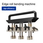 Three-Station Edge Roller Bender Bend Metal Roofing Materials 0-90° Bend Angle