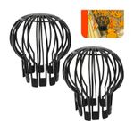 6 X Down Pipe Filter Leaf Debris Dirt Protecter Outdoor Drain Cover Gutter Block