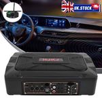 1200W Aluminum Active Car Bass Box Audio Subwoofer Speaker Amplifier Under Seat