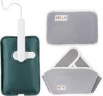 Electric Hot Water Bottle with Soft Fabric Belt and Warm Bag,Rechargeable Hot Wa