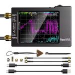 NanoVNA-H 10KHz-1.5GHz MF HF VHF UHF Frequency Vector Network Antenna Analyzer