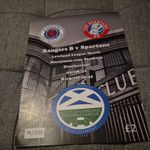 Rangers B v Spartans Lowland league 22/23