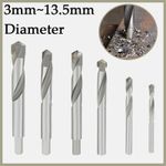 Solid Carbide Tip Twist Drill Bits TCT For Stainless Steel Cast Iron 3mm~13.5mm