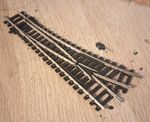 Hornby Left Hand L/H Standard Point / Points - R8072 - Nickel Silver - OO Gauge