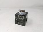Vintage Murano Style Smoked Glass Cube Lighter