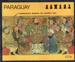 PARAGUAY, CHESS, MI # BL 375, MNH