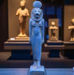 Egyptian Artifacts A Rare Authentic Pharaonic Statue Of Egyptian God Sekhmet BC