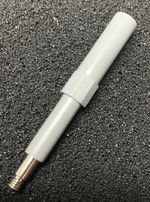 DIN Rail Terminal Test Adaptor to 4mm banana socket grey UK SELLER FREE P+P