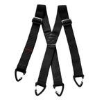 Heavy Duty Elastic Suspenders for Men Trouser Pants Braces Strap Work Belt UK