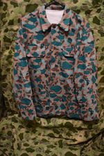 Vintage Duckhunter Turkish Aegean Spot Camo  Set 70s 80s DEADSTOCK