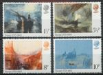 GB 1975 J M W JMW Turner Birth Bicentenary set SG 971-974 MNH mint *COMBINED P&P